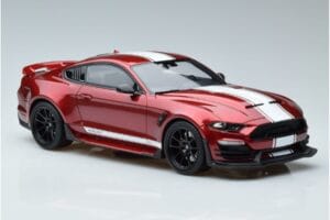 Ford Mustang S550 Shelby Super Snake Sarkans GT Spirit 1:18 GT397 Sveķi — attēls 4 no 6