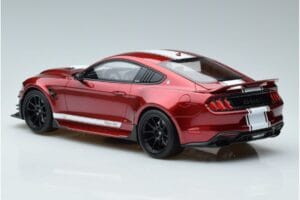 Ford Mustang S550 Shelby Super Snake Sarkans GT Spirit 1:18 GT397 Sveķi — attēls 5 no 6