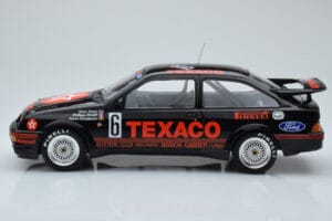Ford Sierra RS500 Cosworth Texaco #6 S. Soper / M. Dieudonne / P. Streiff 24 Hours of Spa 1987 IXO 1:18 18RMC051C Metāls — attēls 3 no 6