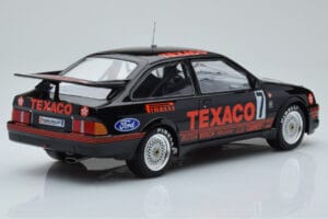 Ford Sierra RS500 Cosworth Texaco #7 K. Ludwig / K. Niedzwiedz / T. Boutsen 24 Hours of Spa 1987 IXO 1:18 18RMC051B Metāls — attēls 2 no 6