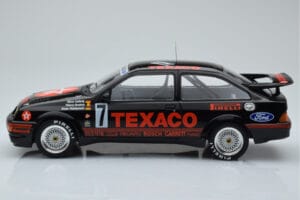 Ford Sierra RS500 Cosworth Texaco #7 K. Ludwig / K. Niedzwiedz / T. Boutsen 24 Hours of Spa 1987 IXO 1:18 18RMC051B Metāls — attēls 3 no 6