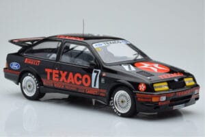 Ford Sierra RS500 Cosworth Texaco #7 K. Ludwig / K. Niedzwiedz / T. Boutsen 24 Hours of Spa 1987 IXO 1:18 18RMC051B Metāls — attēls 4 no 6