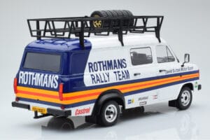 Ford Transit Mk2 Van Team Rothmans Rally Assistance IXO 1:18 18RMC057XE Metāls — attēls 2 no 6