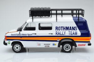 Ford Transit Mk2 Van Team Rothmans Rally Assistance IXO 1:18 18RMC057XE Metāls — attēls 3 no 6