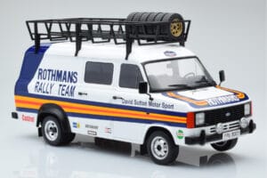 Ford Transit Mk2 Van Team Rothmans Rally Assistance IXO 1:18 18RMC057XE Metāls — attēls 4 no 6