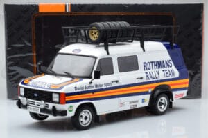 Ford Transit Mk2 Van Team Rothmans Rally Assistance IXO 1:18 18RMC057XE Metāls — attēls 6 no 6