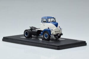 GMC 950 COE Zils Balts IXO 1:43 TR150 Metāls — attēls 4 no 6