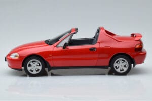Honda CRX Del Sol VTi Spider Sarkans Otto 1:18 OT415 Sveķi — attēls 3 no 6