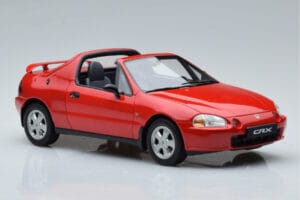Honda CRX Del Sol VTi Spider Sarkans Otto 1:18 OT415 Sveķi — attēls 4 no 6