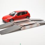 Honda Civic EG6 VTEC Sarkans LCD 1:18 - image 2 of 11