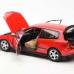 Honda Civic EG6 VTEC Sarkans LCD 1:18 - image 8 of 11