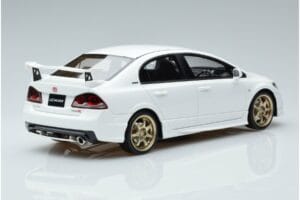 Honda Civic FD2 Type R Mugen Balts Otto 1:18 OT941 Sveķi — attēls 2 no 6