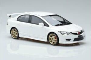 Honda Civic FD2 Type R Mugen Balts Otto 1:18 OT941 Sveķi — attēls 4 no 6