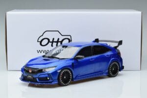 Honda Civic FK8 Type R Mugen Zils Otto 1:18 OT987 Sveķi — attēls 2 no 7