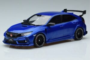 Honda Civic FK8 Type R Mugen Zils Otto 1:18 OT987 Sveķi — attēls 3 no 7