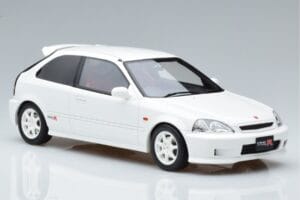 Honda Civic Type R EK9 Balts Otto 1:18 OT264 Sveķi — attēls 4 no 7
