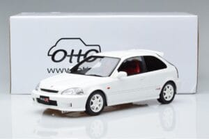 Honda Civic Type R EK9 Balts Otto 1:18 OT264 Sveķi — attēls 7 no 7