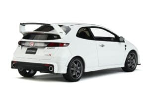 Honda Civic Type R FN2 Mugen Balts Otto 1:18 OT735 Sveķi — attēls 2 no 5