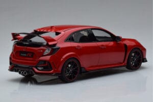 Honda Civic Type R GT FK8 Euro Spec Sarkans Otto 1:18 OT890 Sveķi — attēls 2 no 6