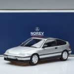 Honda CRX EF Sudrabs Norev 1:18 188011 Metāls - image 6 of 6