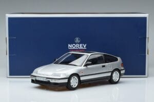 Honda CRX EF Sudrabs Norev 1:18 188011 Metāls — attēls 6 no 6