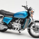 Honda Gold Wing GL1000 Zils Metālisks Minichamps 1:12 - image 4 of 6