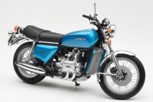 Honda Gold Wing GL1000 Zils Metālisks Minichamps 1:12 122161600 Metāls — attēls 4 no 6