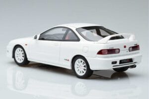 Honda Integra DC2 Euro Spec Balts Otto 1:18 OT974 Sveķi — attēls 5 no 6