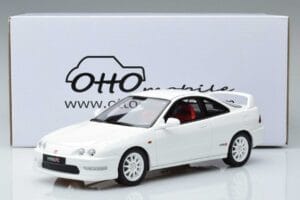 Honda Integra DC2 Euro Spec Balts Otto 1:18 OT974 Sveķi — attēls 6 no 6