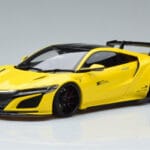 Honda NSX NC1 LB Works Liberty Walk Dzeltens GT Spirit 1:18 KJ034 Sveķi