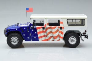 Hummer H1 General Gore-Lieberman USA 2000 Exoto 1:18 EX01807 Metāls — attēls 4 no 7