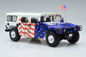 Hummer H1 General Gore-Lieberman USA 2000 Exoto 1:18 EX01807 Metāls — attēls 5 no 7