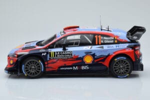 Hyundai i20 Coupe WRC #11 T. Neuville / N. Gilsoul Rally Monte Carlo 2020 IXO 1:18 18RMC067A Metāls — attēls 3 no 6