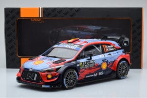 Hyundai i20 Coupe WRC #11 T. Neuville / N. Gilsoul Rally Monte Carlo 2020 IXO 1:18 18RMC067A Metāls — attēls 6 no 6