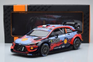 Hyundai i20 Coupe WRC #8 O. Tanak / M. Jarveoja Rally Monte Carlo 2020 IXO 1:18 18RMC067C Metāls — attēls 6 no 6