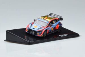 Hyundai i20 N Rally1 #11 T. Neuville / M. Wydaeghe Rally Finland 2022 IXO 1:43 RAM866 Metāls — attēls 2 no 4