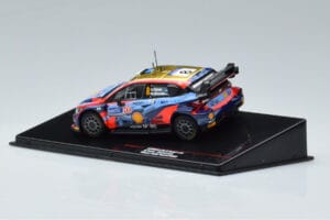 Hyundai i20 N Rally1 #8 O. Tänak / M. Järveoja Rally Finland 2022 IXO 1:43 RAM865 Metāls — attēls 3 no 4