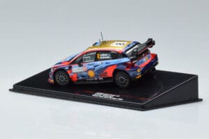Hyundai i20 N Rally1 #8 O. Tänak / M. Järveoja Rally Italia Sardegna 2022 IXO 1:43 RAM853 Metāls — attēls 3 no 4
