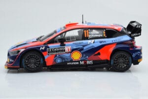 Hyundai i20 N Rally1 #11 T. Neuville / M. Wydaeghe Rally Monte Carlo 2022 IXO 1:18 18RMC112 Metāls — attēls 3 no 6