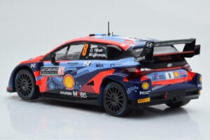 Hyundai i20 N Rally1 #8 O. Tanak / M. Jarveoja Rally Monte Carlo 2022 IXO 1:18 18RMC113 Metāls — attēls 5 no 6