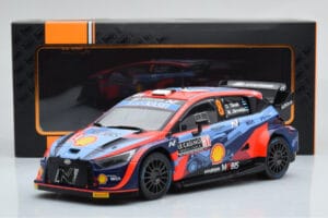 Hyundai i20 N Rally1 #8 O. Tanak / M. Jarveoja Rally Monte Carlo 2022 IXO 1:18 18RMC113 Metāls — attēls 6 no 6