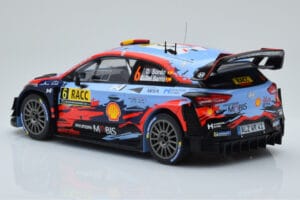 Hyundai i20 Coupe WRC #6 D. Sordo / C. del Barrio Rally Catalunya 2019 IXO 1:18 18RMC052C Metāls — attēls 5 no 6