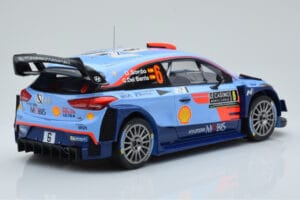 Hyundai i20 Coupe WRC #6 D. Sordo / C. del Barrio Rally Monte Carlo 2018 IXO 1:18 18RMC030C Metāls — attēls 2 no 6