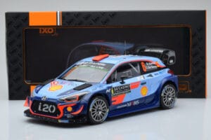 Hyundai i20 Coupe WRC #6 D. Sordo / C. del Barrio Rally Monte Carlo 2018 IXO 1:18 18RMC030C Metāls — attēls 6 no 6