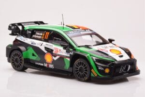 Hyundai i20 N Rally1 #11 T. Neuville / M. Wydaeghe Rally Croatia 2023 IXO 1:18 18RMC160A Metāls — attēls 4 no 6