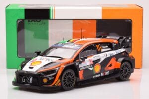 Hyundai i20 N Rally1 #11 T. Neuville / M. Wydaeghe Rally Croatia 2023 IXO 1:18 18RMC160A Metāls — attēls 6 no 6
