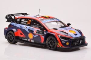 Hyundai i20 N Rally1 #11 T. Neuville / M. Wydaeghe Rally Monte Carlo 2023 IXO 1:18 18RMC153A Metāls — attēls 4 no 6
