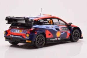 Hyundai i20 N Rally1 #6 D. Sordo / C. Carrera Rally Monte Carlo 2023 IXO 1:18 18RMC153B Metāls — attēls 2 no 6
