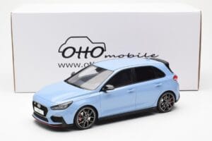 Hyundai i30 N Gaiši Zils Otto 1:18 OT425 Sveķi — attēls 6 no 6