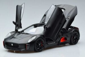 Jaguar C-X75 Melns Almost Real 1:18 810605 Metāls — attēls 2 no 7
